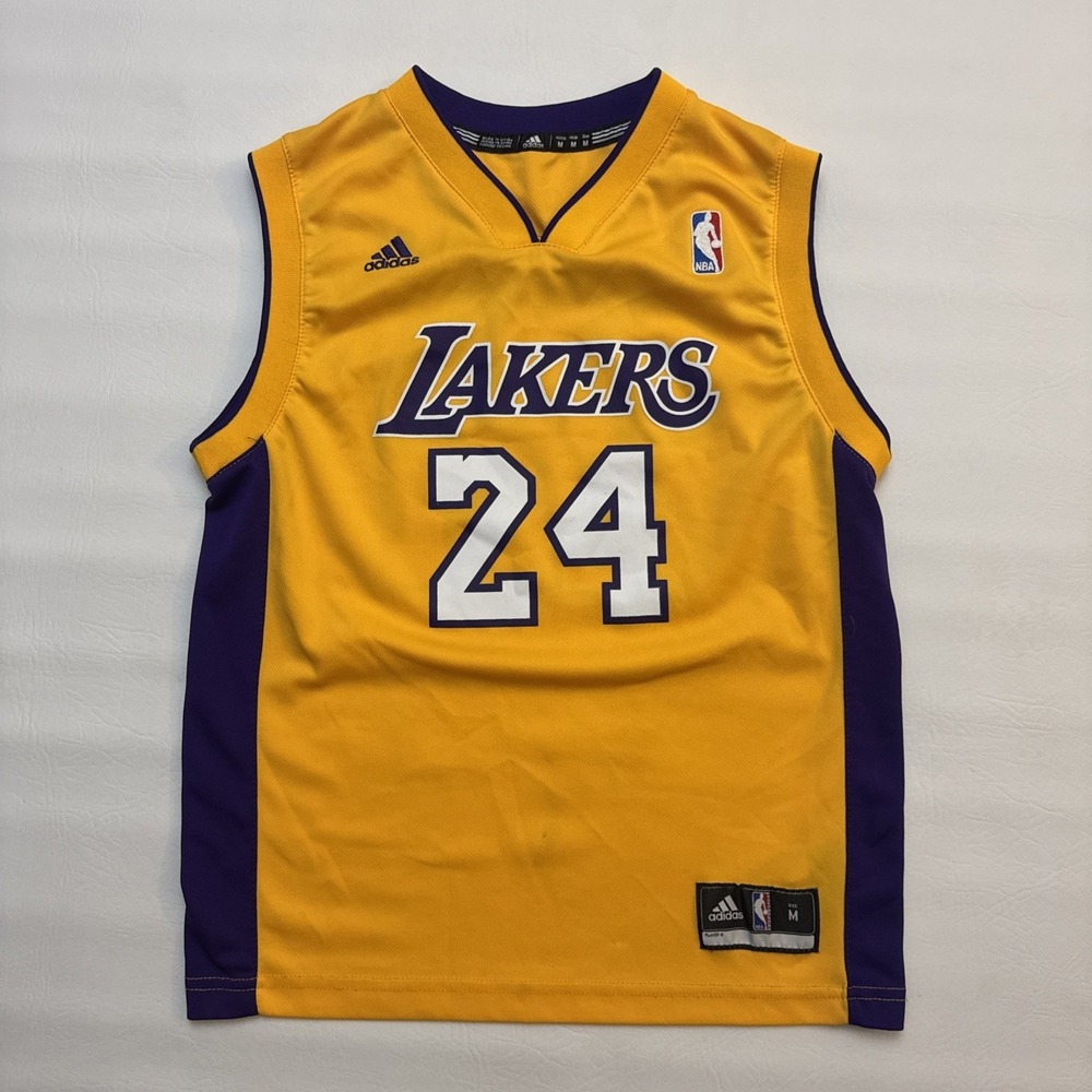 Adidas NBA Los Angeles LA Lakers Kobe Bryant Basketball Jersey Medium (Youth?)